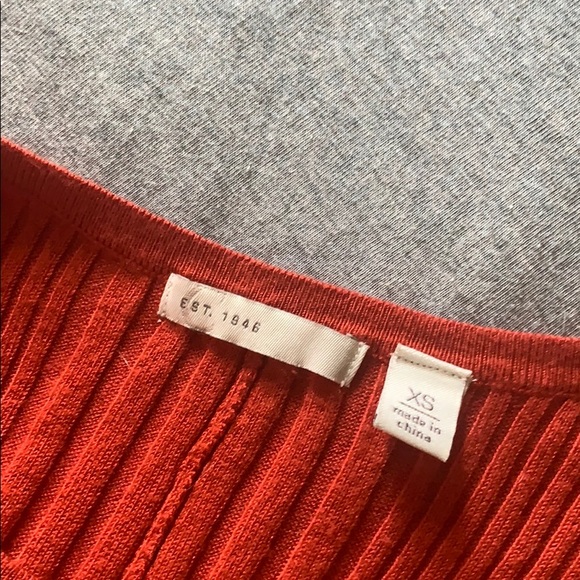 Orange sweater dress - Picture 3 of 3